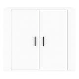 Sideboard White 80x33x70 cm Engineered Wood - Side View