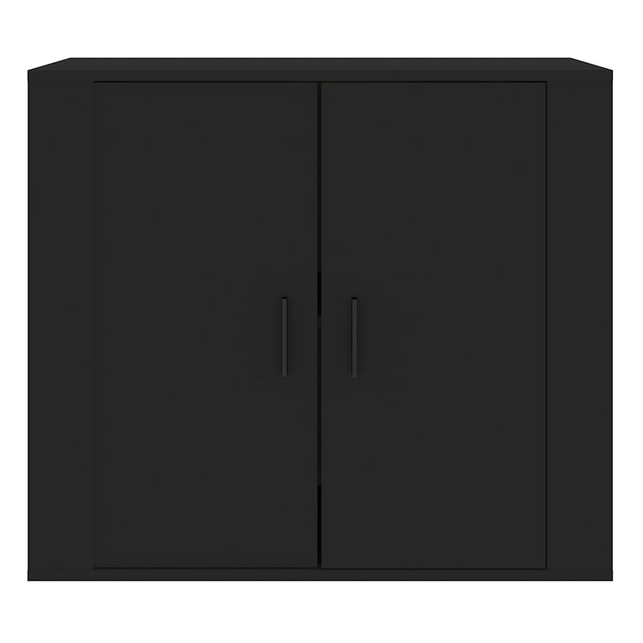 Sideboard Black 80x33x70 cm Engineered Wood