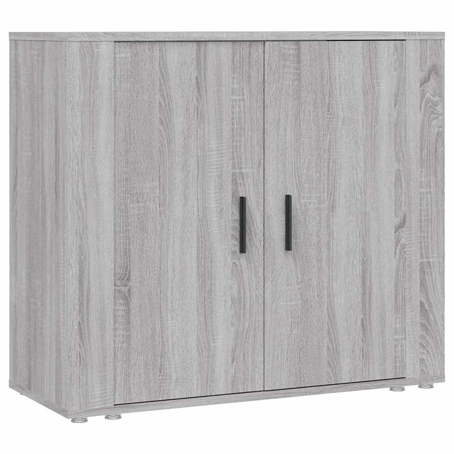 Sideboard Grey Sonoma 80x33x70 cm Engineered Wood