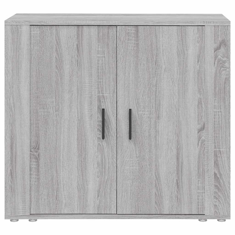 Sideboard Grey Sonoma 80x33x70 cm Engineered Wood