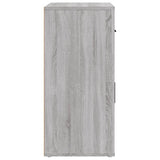 Sideboard Grey Sonoma 80x33x70 cm Engineered Wood - 45-Degree Angle