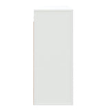 Wall Cabinet White 80x33x80 cm Engineered Wood - 45-Degree Angle