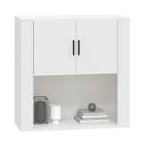 Wall Cabinet White 80x33x80 cm Engineered Wood - Extra Image
