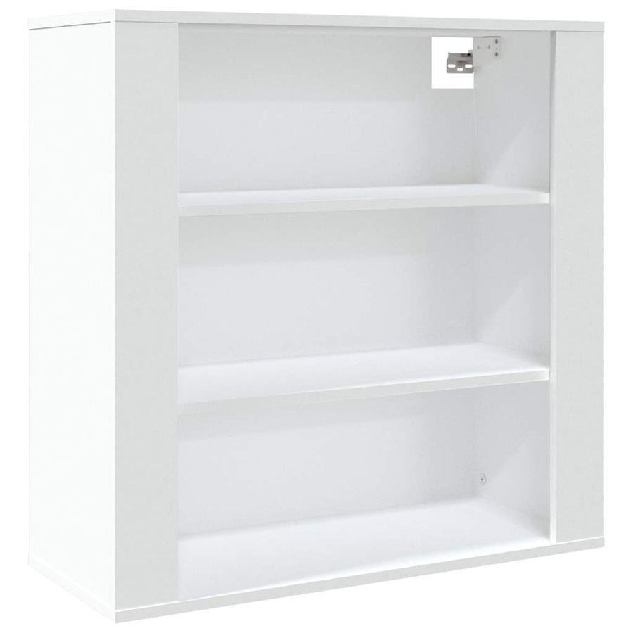 Wall Cabinet White 80x33x80 cm Engineered Wood