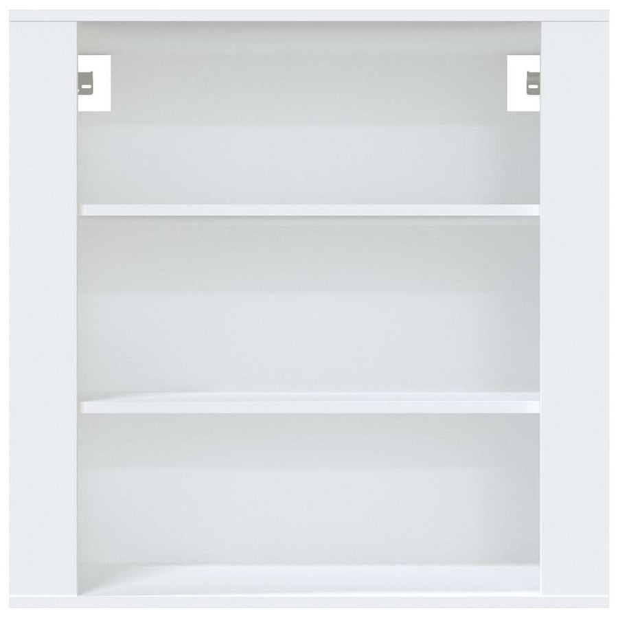 Wall Cabinet White 80x33x80 cm Engineered Wood