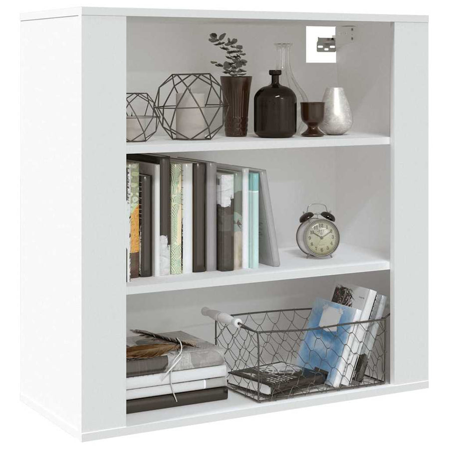 Wall Cabinet White 80x33x80 cm Engineered Wood