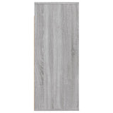 Wall Cabinet Grey Sonoma 80x33x80 cm Engineered Wood
