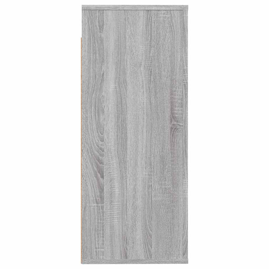 Wall Cabinet Grey Sonoma 80x33x80 cm Engineered Wood