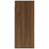 Wall Cabinet Brown Oak 80x33x80 cm Engineered Wood