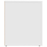 Bedside Cabinet White 50x39x47 cm