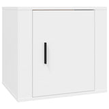 Bedside Cabinets 2 pcs White 50x39x47 cm - 45-Degree Angle