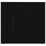 Bedside Cabinet Black 50x39x47 cm