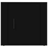 Bedside Cabinets 2 pcs Black 50x39x47 cm - Rear View