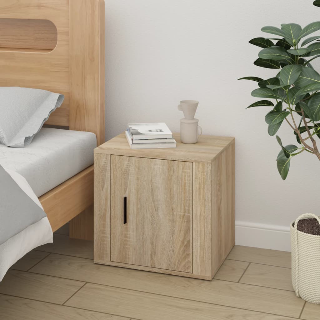 Bedside Cabinet Sonoma Oak 50x39x47 cm