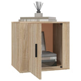 Bedside Cabinets 2 pcs Sonoma Oak 50x39x47 cm - Top-Down View