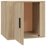 Bedside Cabinets 2 pcs Sonoma Oak 50x39x47 cm - Low Angle