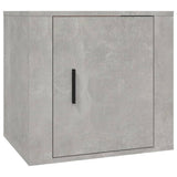 Bedside Cabinets 2 pcs Concrete Grey 50x39x47 cm - 45-Degree Angle
