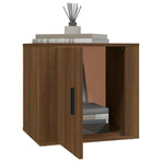 Bedside Cabinet Brown Oak 50x39x47 cm