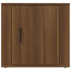 Bedside Cabinet Brown Oak 50x39x47 cm