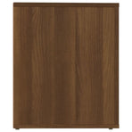 Bedside Cabinet Brown Oak 50x39x47 cm
