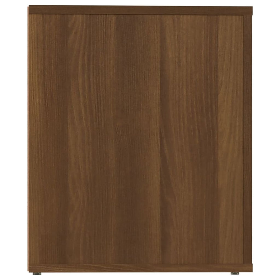 Bedside Cabinet Brown Oak 50x39x47 cm