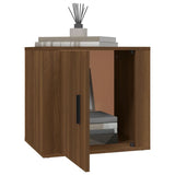 Bedside Cabinets 2 pcs Brown Oak 50x39x47 cm - Top-Down View