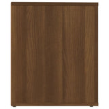 Bedside Cabinets 2 pcs Brown Oak 50x39x47 cm - Close-Up Angle