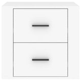 Bedside Cabinet White 50x39x47 cm