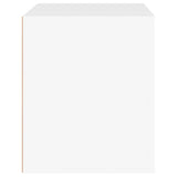 Bedside Cabinet White 50x39x47 cm