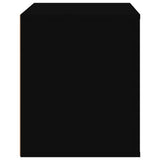 Bedside Cabinet Black 50x39x47 cm - Close-Up Angle