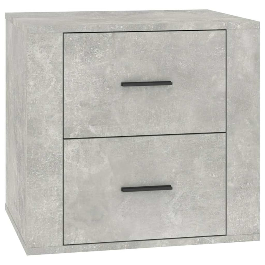 Bedside Cabinet Concrete Grey 50x39x47 cm