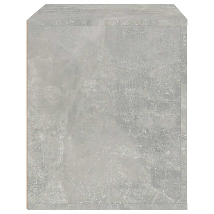Bedside Cabinet Concrete Grey 50x39x47 cm