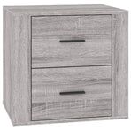 Bedside Cabinet Grey Sonoma 50x39x47 cm