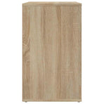 Bedside Cabinet Sonoma Oak 50x36x60 cm Engineered Wood