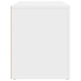 Bedside Cabinet White 60x36x45 cm Engineered Wood