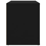 Bedside Cabinet Black 60x36x45 cm Engineered Wood