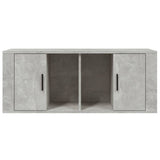 TV Cabinet Concrete Grey 100x35x40 cm Engineered Wood