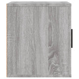 TV Cabinet Grey Sonoma 100x35x40 cm Engineered Wood - Close-Up Angle