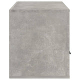 TV Cabinet Concrete Grey 100x35x40 cm Engineered Wood