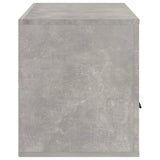 TV Cabinet Concrete Grey 100x35x40 cm Engineered Wood - Low Angle