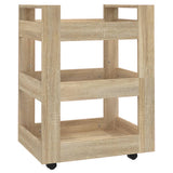 Kitchen Trolley Sonoma Oak 60x45x80 cm Engineered Wood