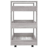 Kitchen Trolley Grey Sonoma 60x45x80 cm Engineered Wood
