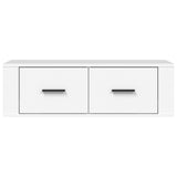 Hanging TV Cabinet White 80x36x25 cm Engineered Wood