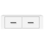 Hanging TV Cabinet White 80x36x25 cm Engineered Wood