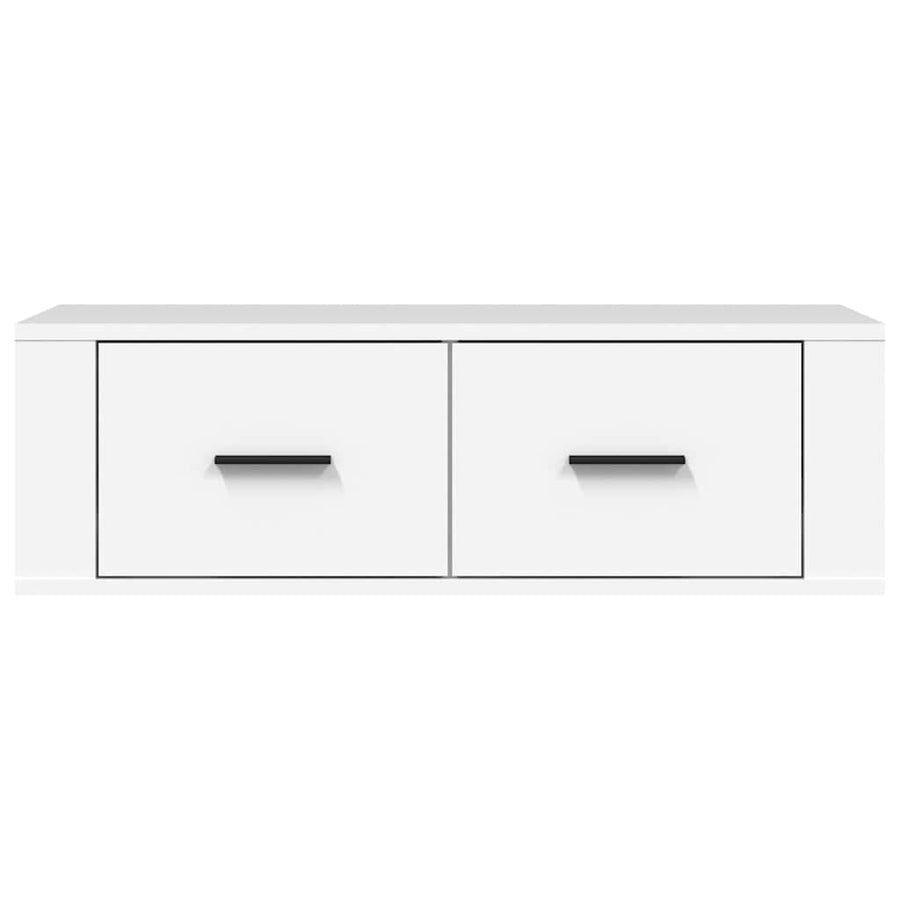 Hanging TV Cabinet White 80x36x25 cm Engineered Wood