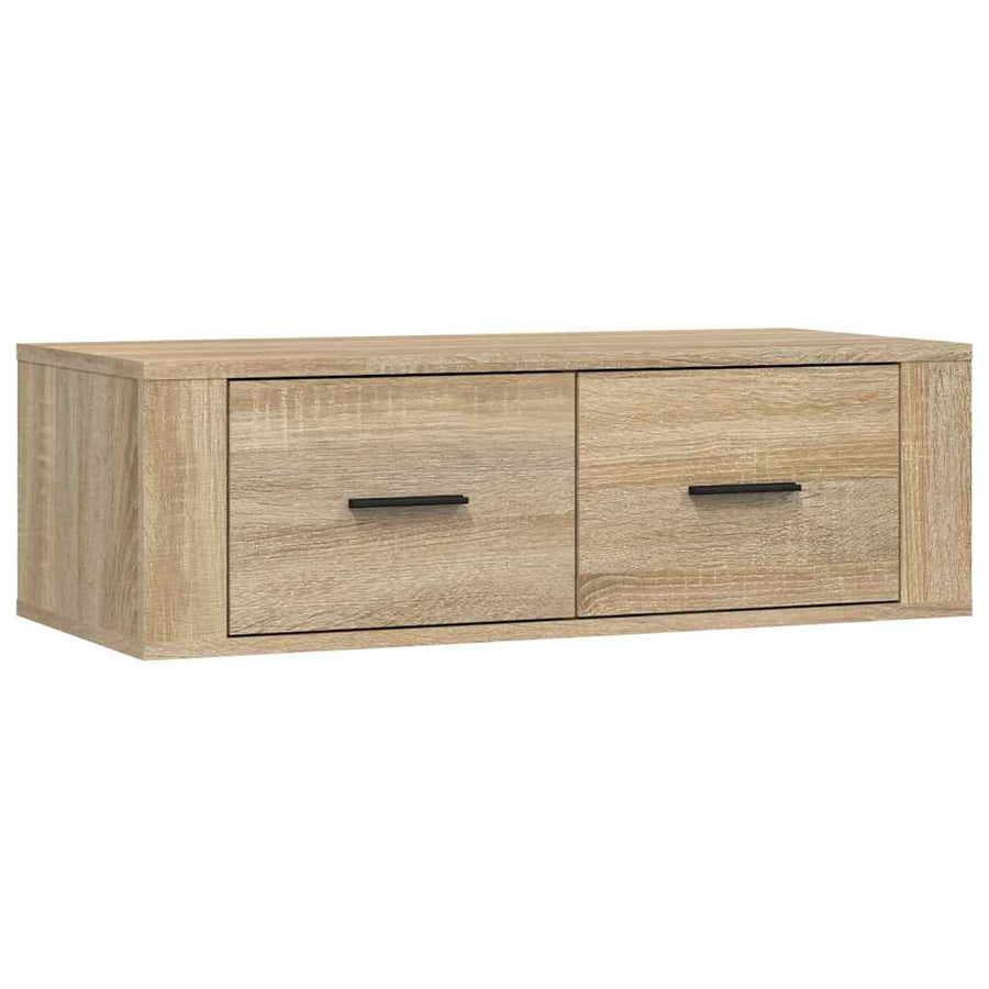 Hanging TV Cabinet Sonoma Oak 80x36x25 cm Engineered Wood