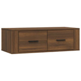 Hanging TV Cabinet Brown Oak 80x36x25 cm Engineered Wood