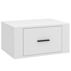 Wall-mounted Bedside Cabinets 2 pcs White 50x36x25 cm