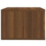 Wall-mounted Bedside Cabinets 2 pcs Brown Oak 50x36x25 cm