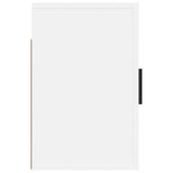 Wall-mounted Bedside Cabinets 2 pcs White 50x30x47 cm - Low Angle
